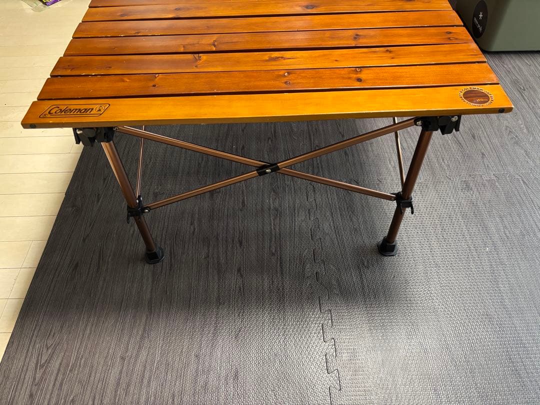コールマン　ナチュラルウッドロールテーブルクラシック/110 40周年限定
