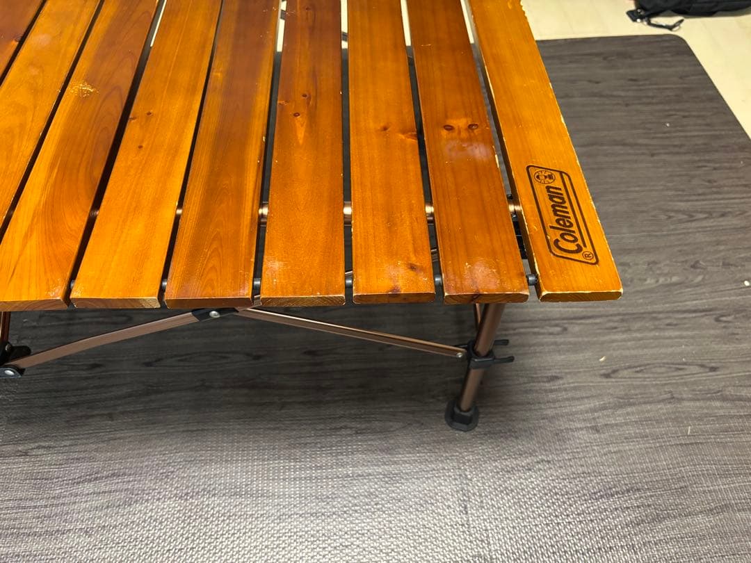 コールマン　ナチュラルウッドロールテーブルクラシック/110 40周年限定