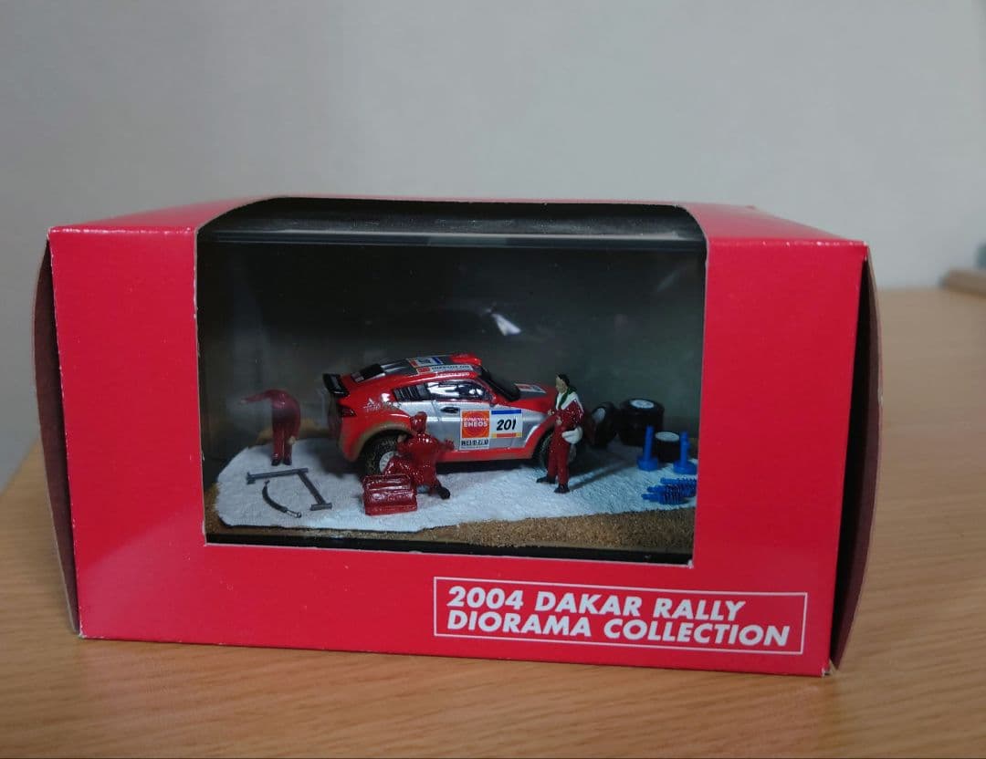 パジェロ2004ダカールラリー ジオラマ②