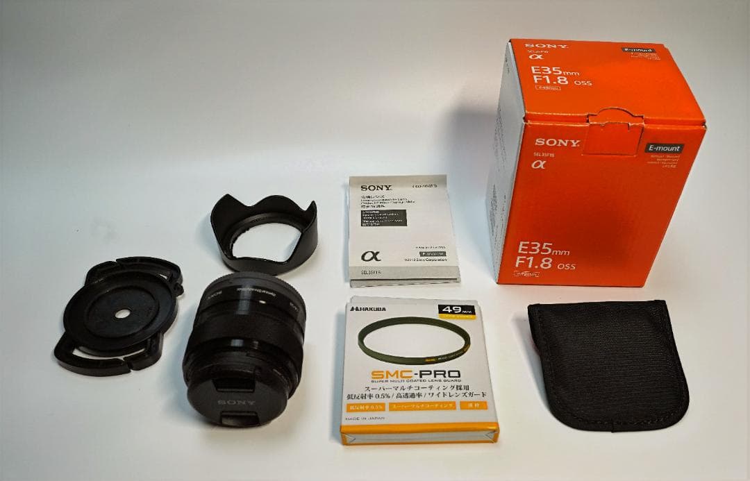 ほぼ新品｜ソニー E 35mm F1.8 OSS [SEL35F18] 保証書有