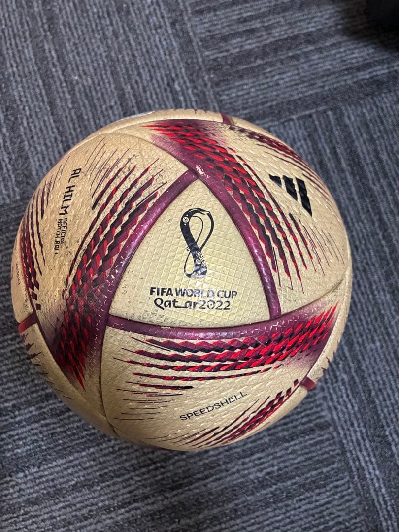 adidas アルヒルム FIFAワールドカップ2022 サッカーボール 5号