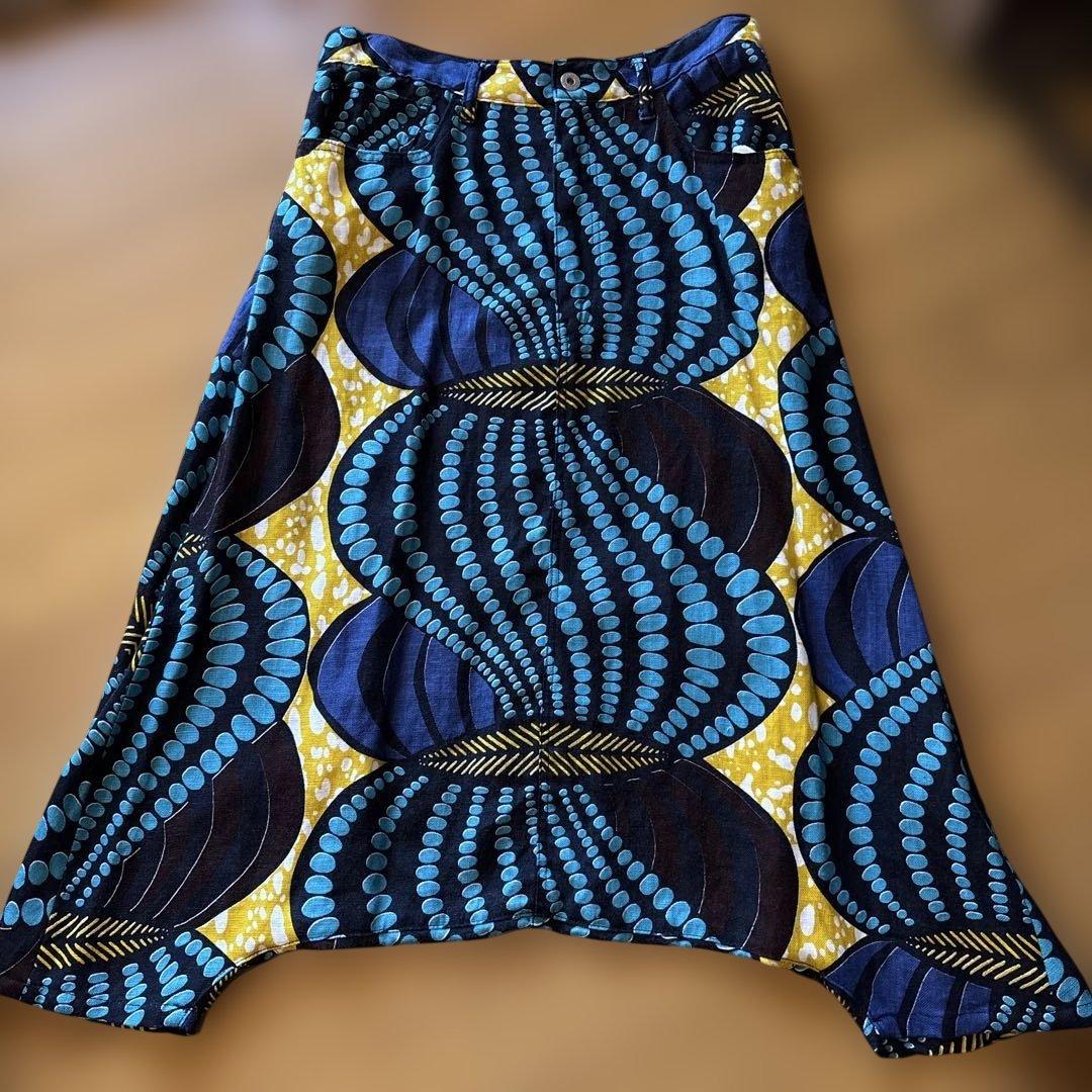 JUNYA WATANABE コムデギャルソン　バティック柄　サルエルパンツ