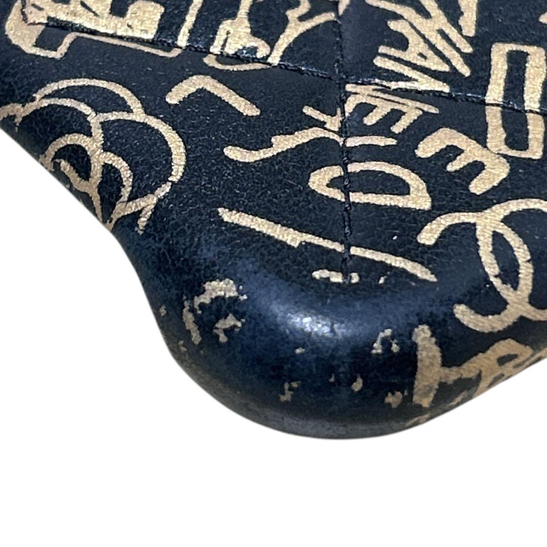 CHANEL マトラッセ カメリア カーフスキン iPhoneX 携帯ケース