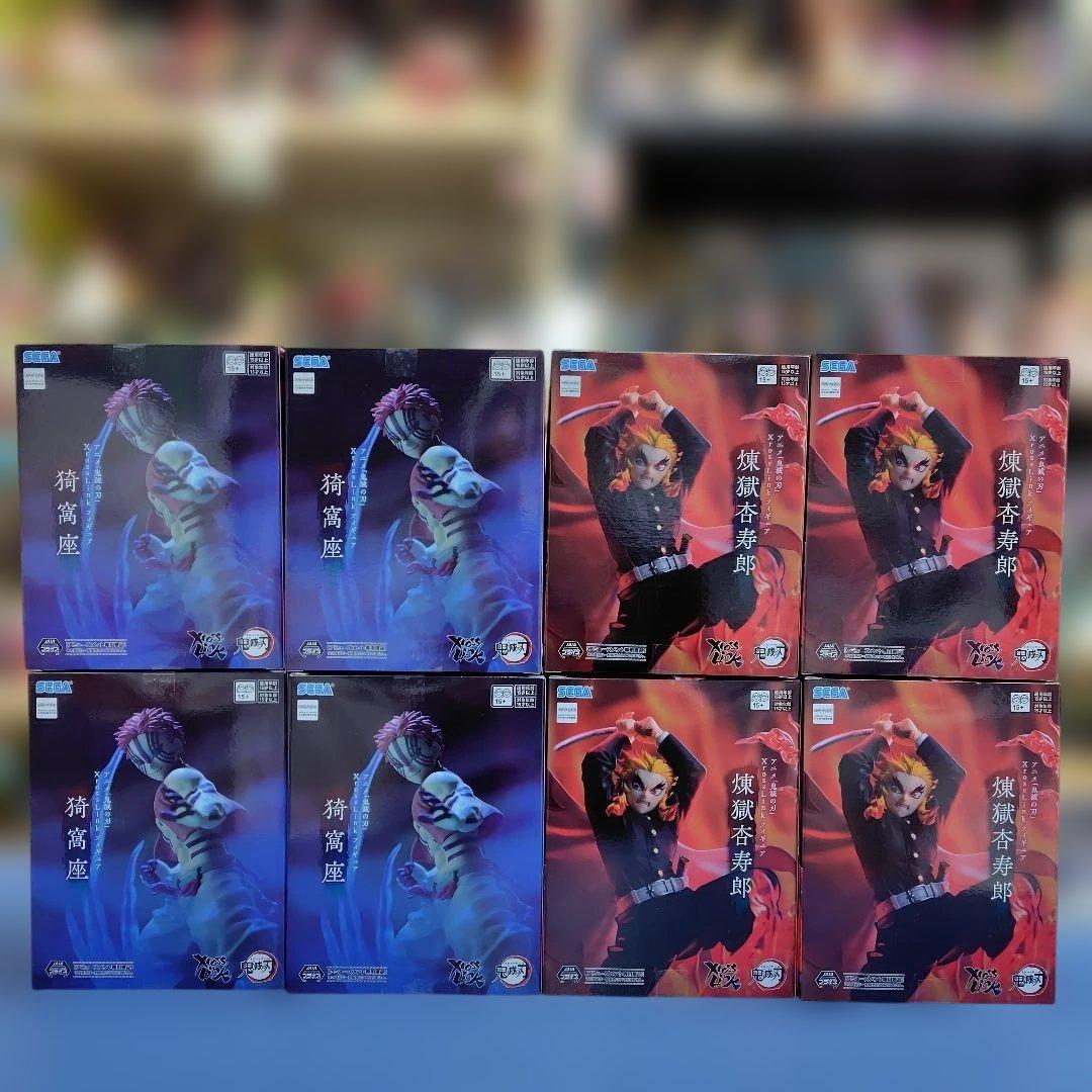 鬼滅の刃 XrossLinkフィギュア 猗窩座 煉獄杏寿郎