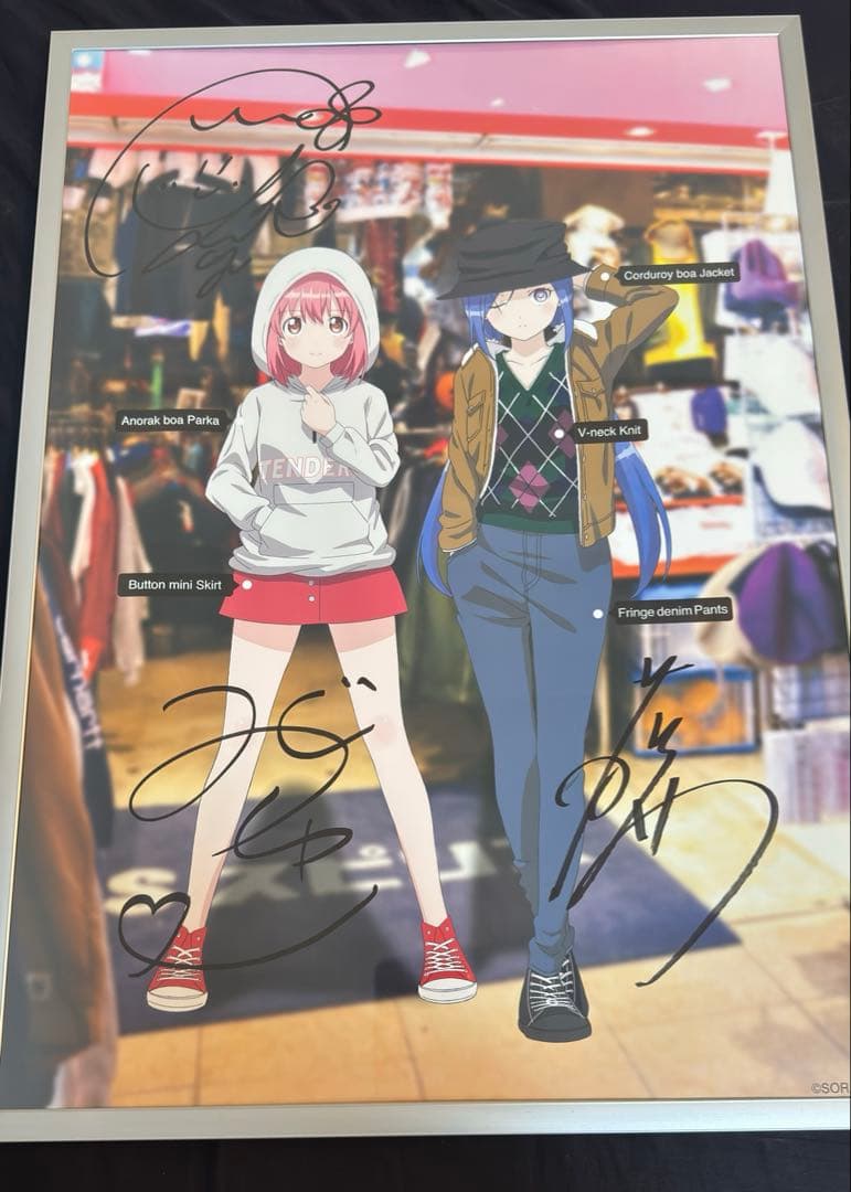 RELEASE THE SPYCE 直筆サイン入り　ポスター　リリスパ