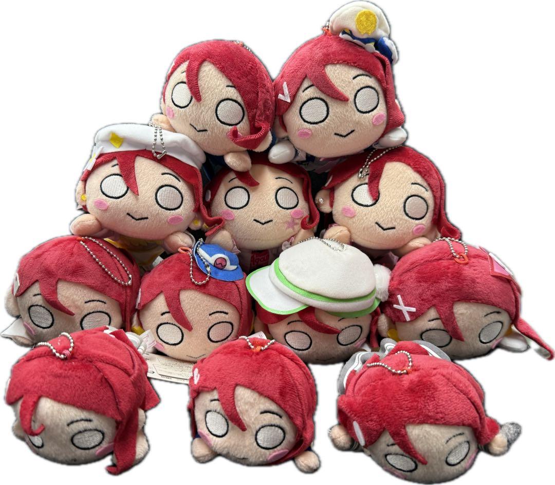 18 ラブライブ！サンシャイン!! 寝そべりぬいぐるみ 桜内梨子 12体セット