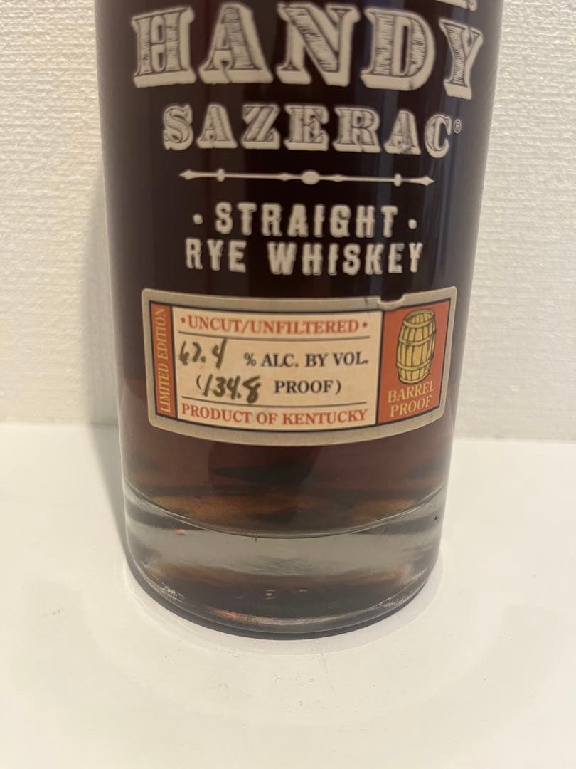 THOMAS H. HANDY SAZERAC ストレートライウイスキー