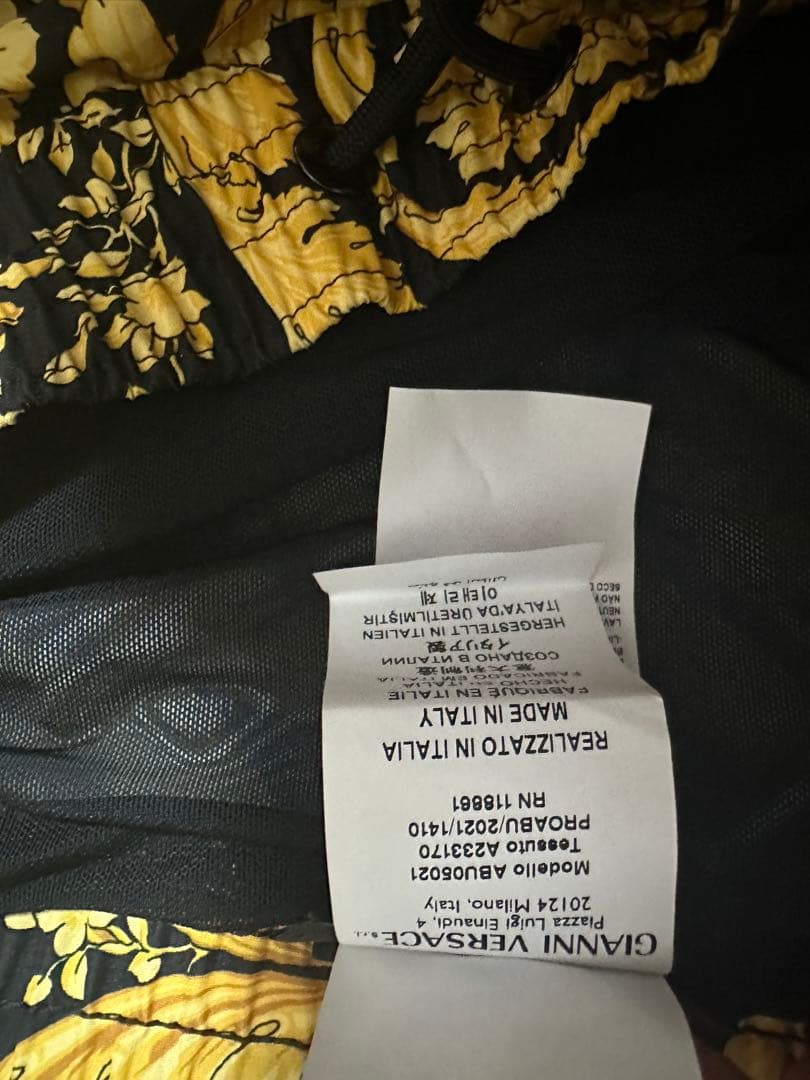 VERSACE ゴールドバロック柄 海パン Mサイズ