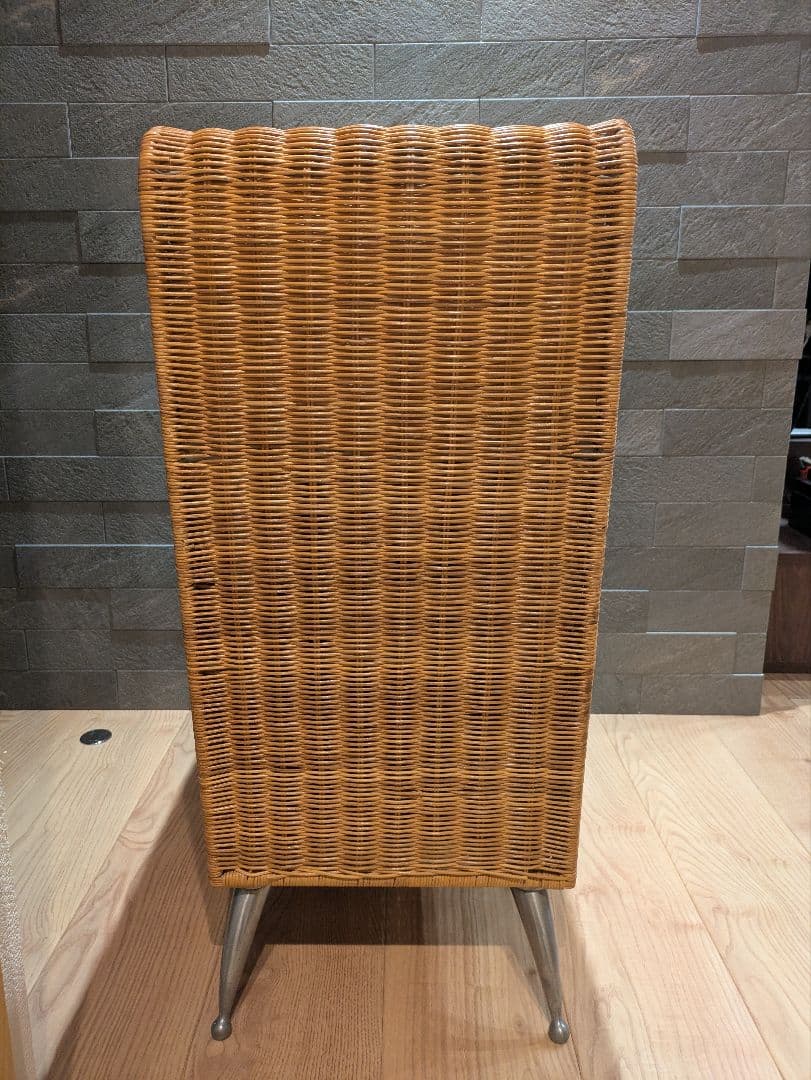 【ラタン家具】 ガラス扉付きキャビネット 飾り棚 北欧ナチュラル