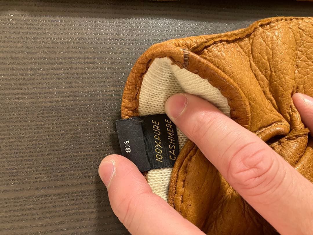 バーニーズニューヨーク別注　restelli ペッカリー　グローブ　手袋