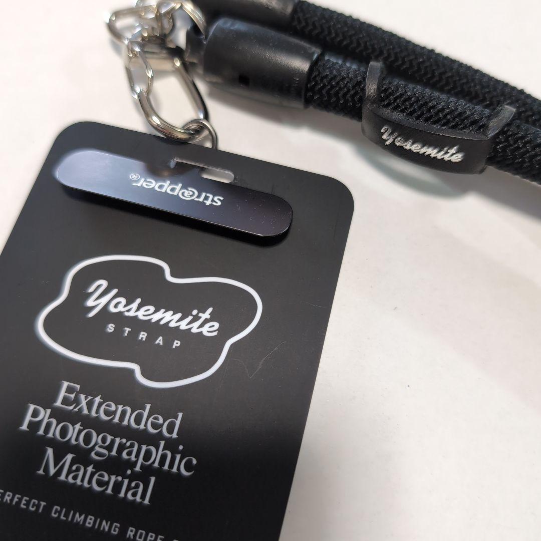 YOSEMITE MOBILE STRAP ブラック　ヨセミテ　ストラップ