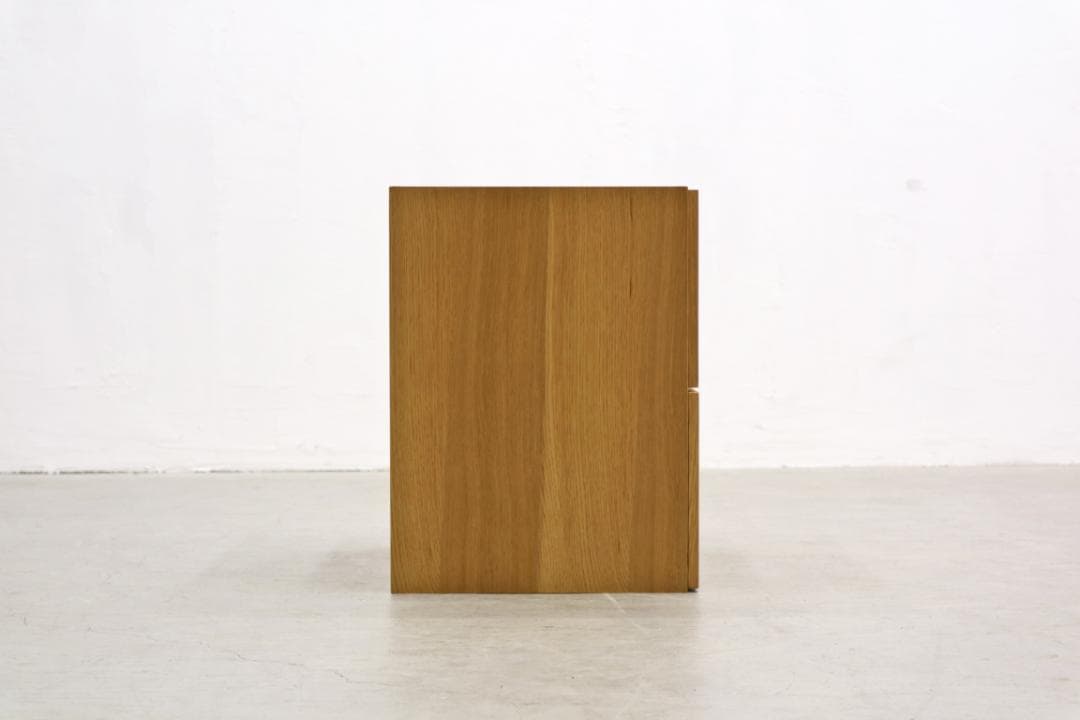 2個セット MUJI 無印良品 スタッキングチェスト 引き出し 2杯 オーク 1