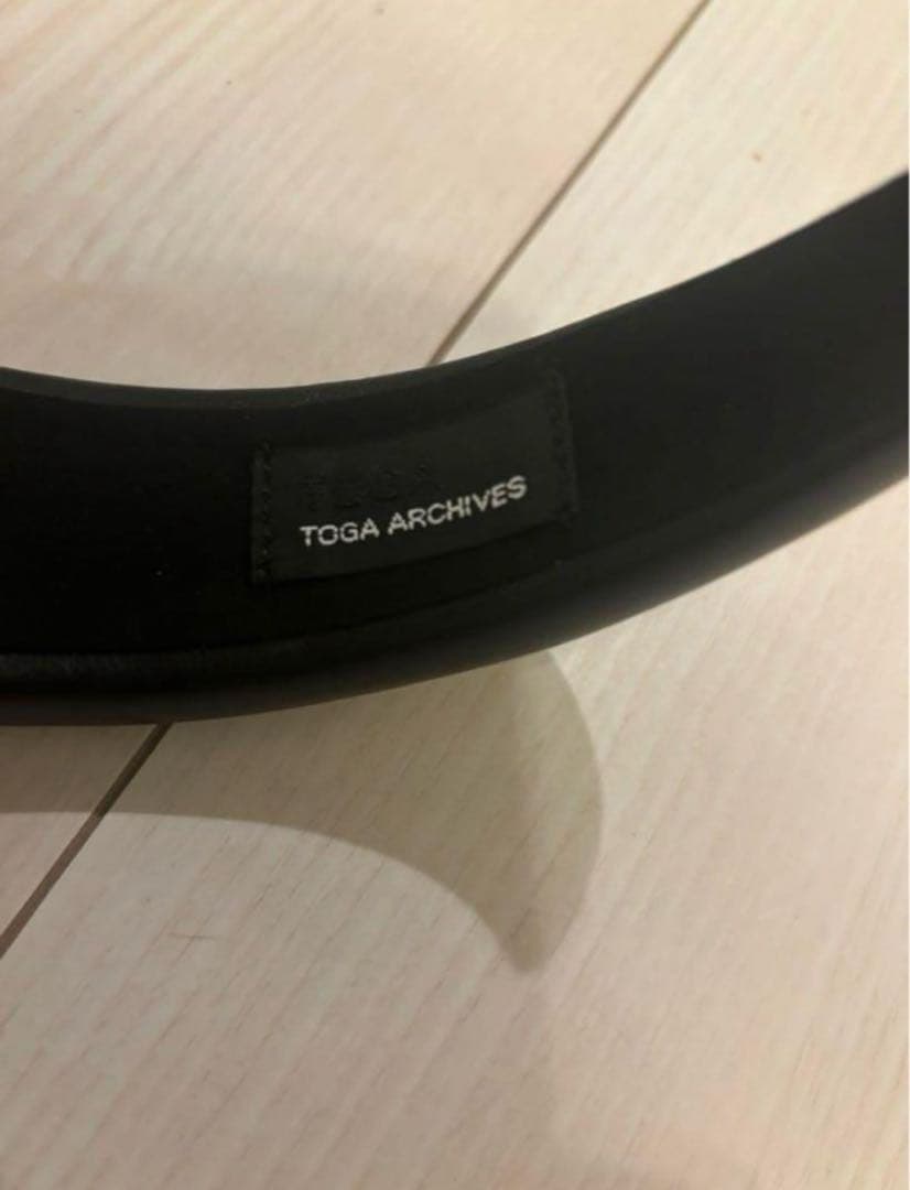 TOGA TOO LEATHER HBADBAND カチューシャ