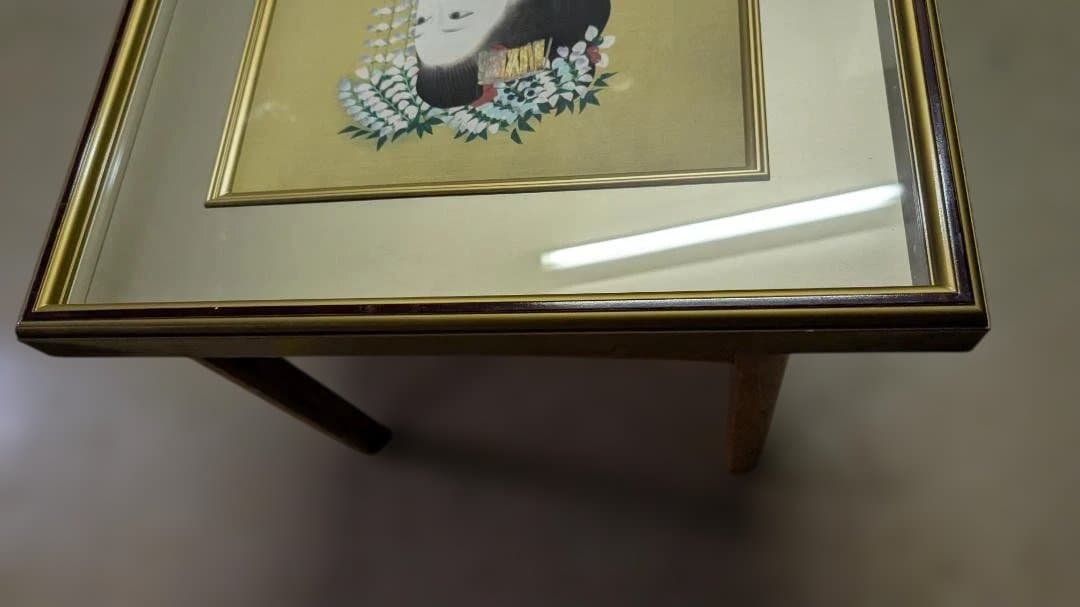 美明 女性の肖像 日本画