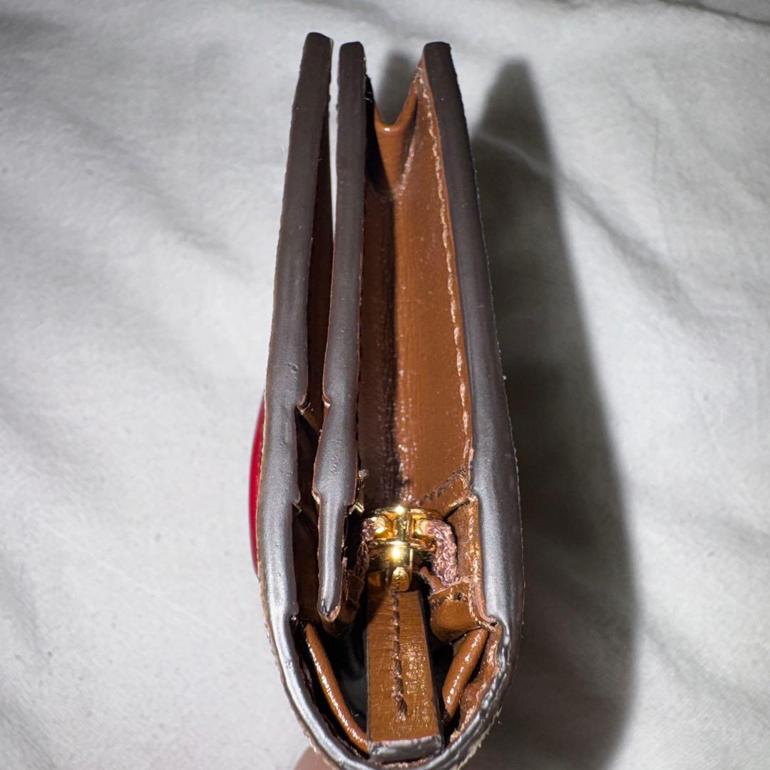 【GUCCI】 グッチ ハートモチーフ 二つ折り財布