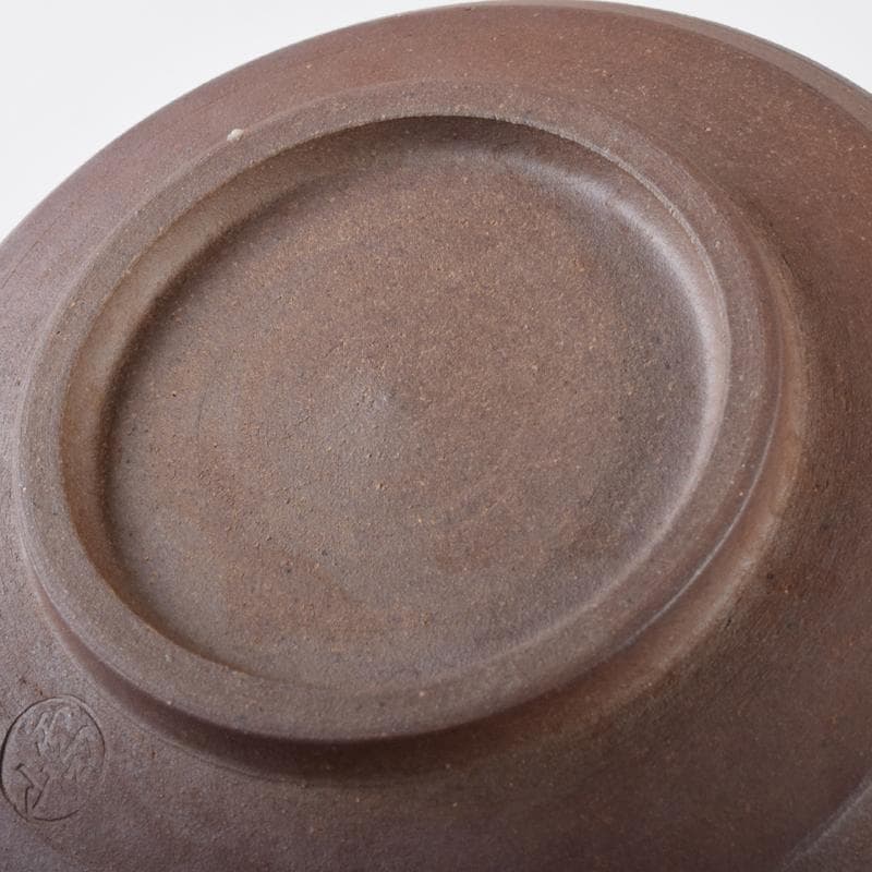 Q太郎　茶道具　高取焼　鬼丸雪山作　茶碗　共箱　V　7111