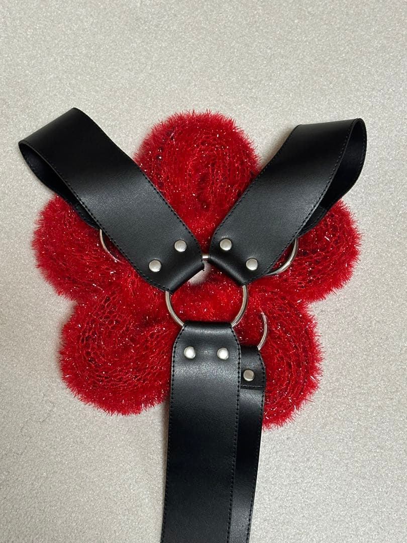 セールです☀︎ノワールケイニノミヤ　ハーネス　赤