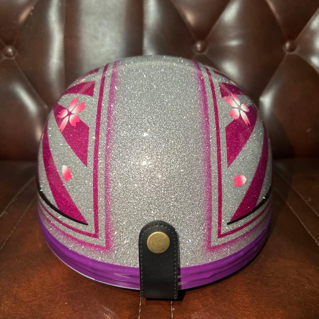 ラメラメ　　富士日照　桜　カスタムコルク半　三つボタン