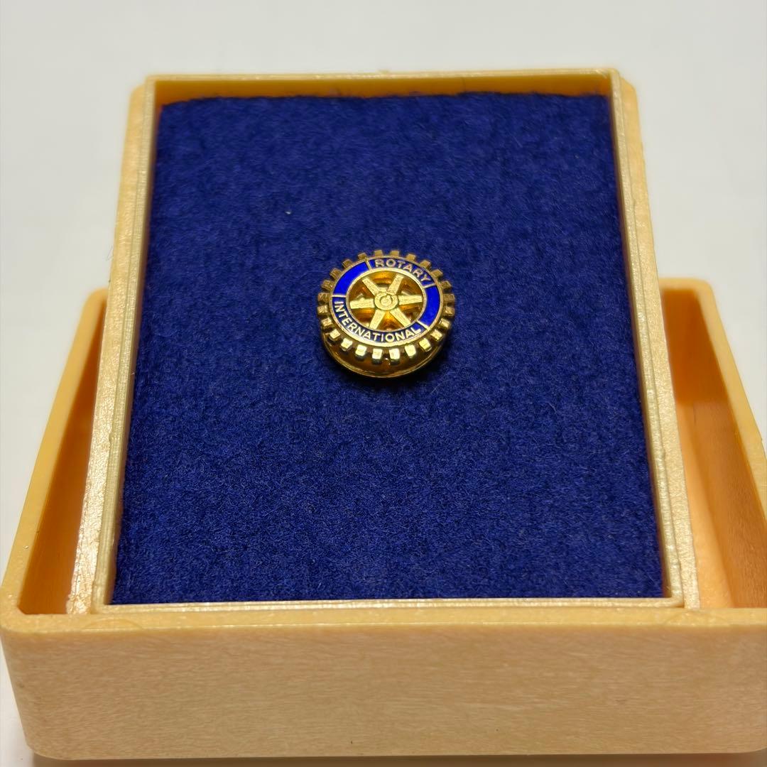 ROTARY ロータリーインターナショナル ピンバッジ　9K　ピンバッチ