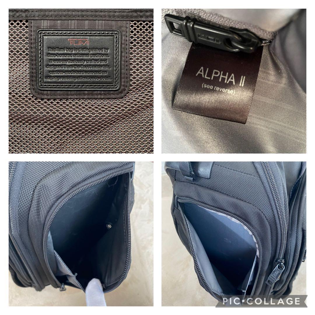 【美品】TUMI ALPHA Ⅱ 機内持ち込み可能　2輪　キャリー