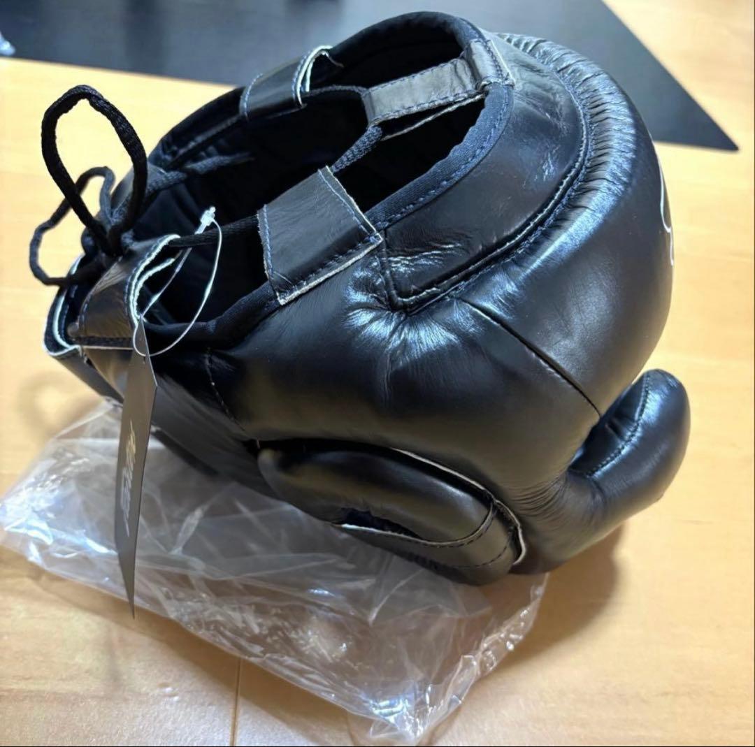 【新品】Fairtex ヘッドギア HG13 lace up 黒 XLサイズ