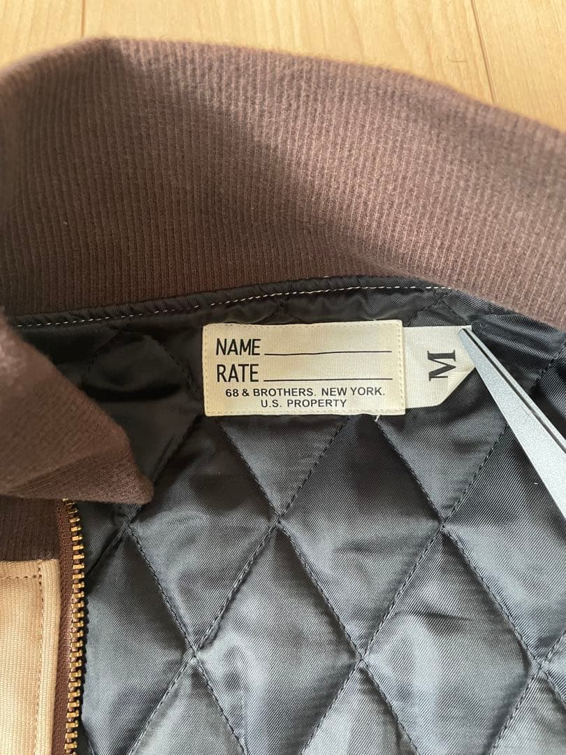 美品　68&brothers N1デッキジャケット デッキフックジャケット