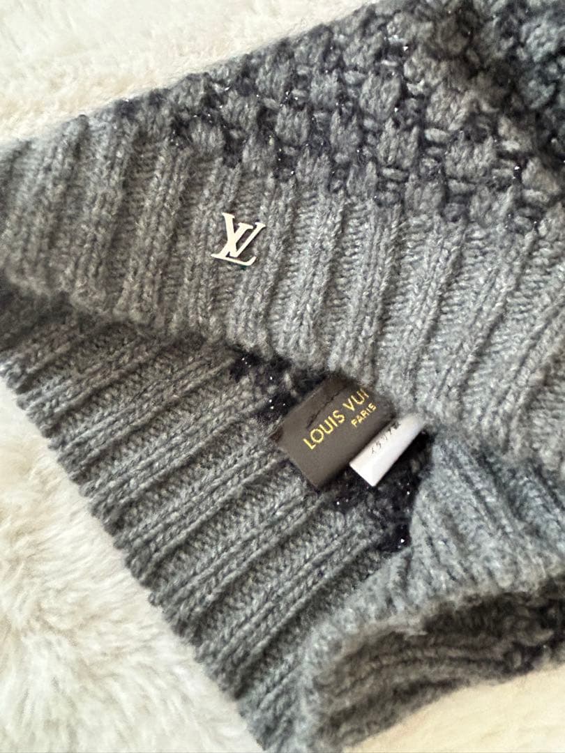 美品 Louis Vuitton ニット帽子 ビーニー