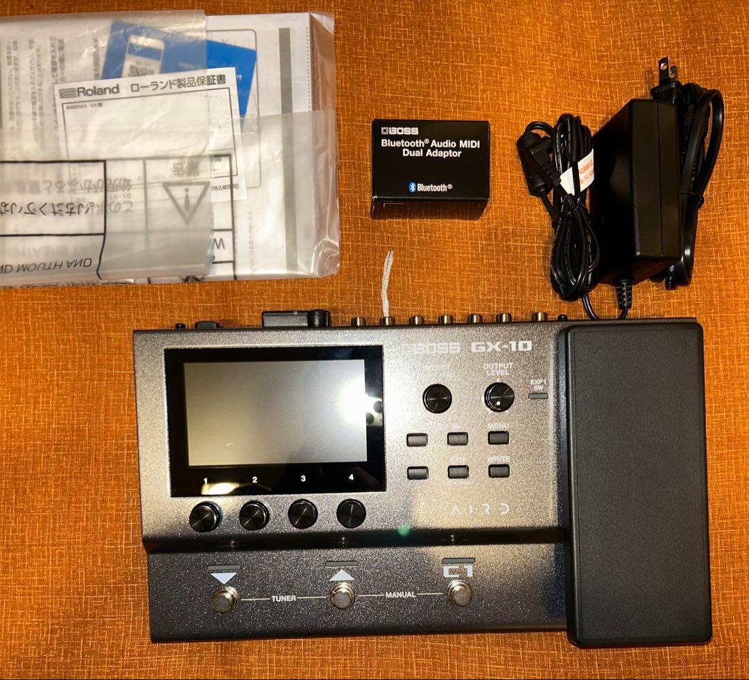 GX-10とBluetooth Audio MIDI Dual Adaptor