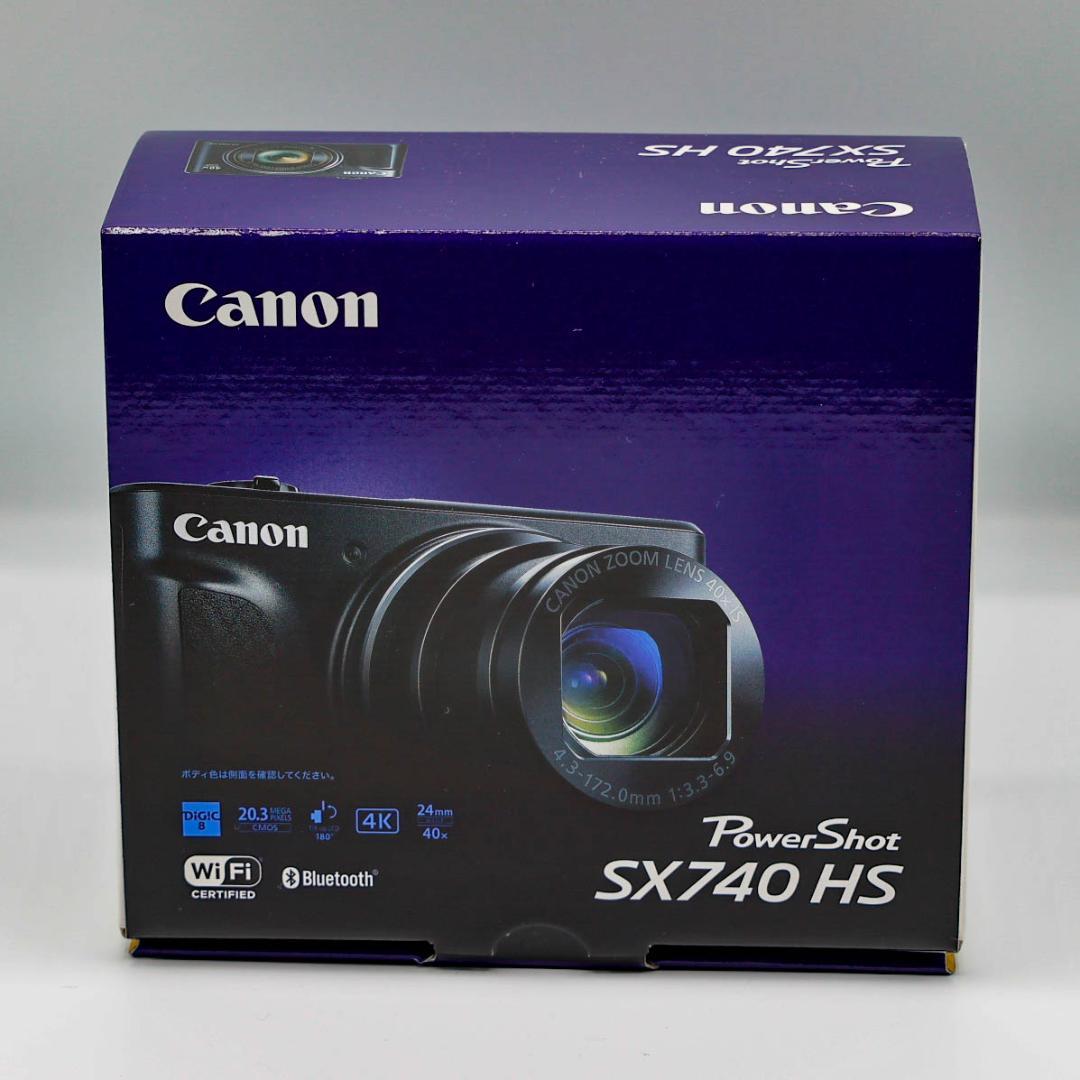 ヘナ【新品・未使用】Canon POWERSHOT SX740 HS黒