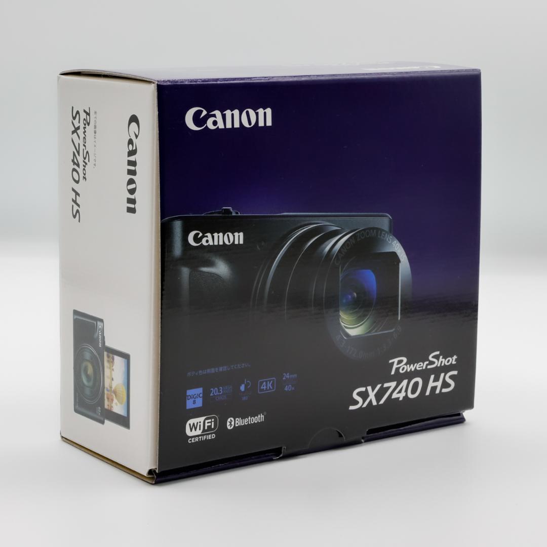 ヘナ【新品・未使用】Canon POWERSHOT SX740 HS黒