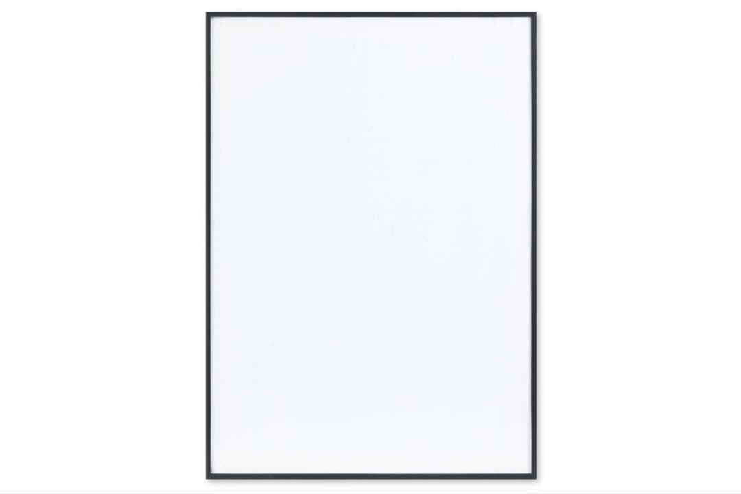 ポスターフレーム　天然木製　ブラック　70×100cm