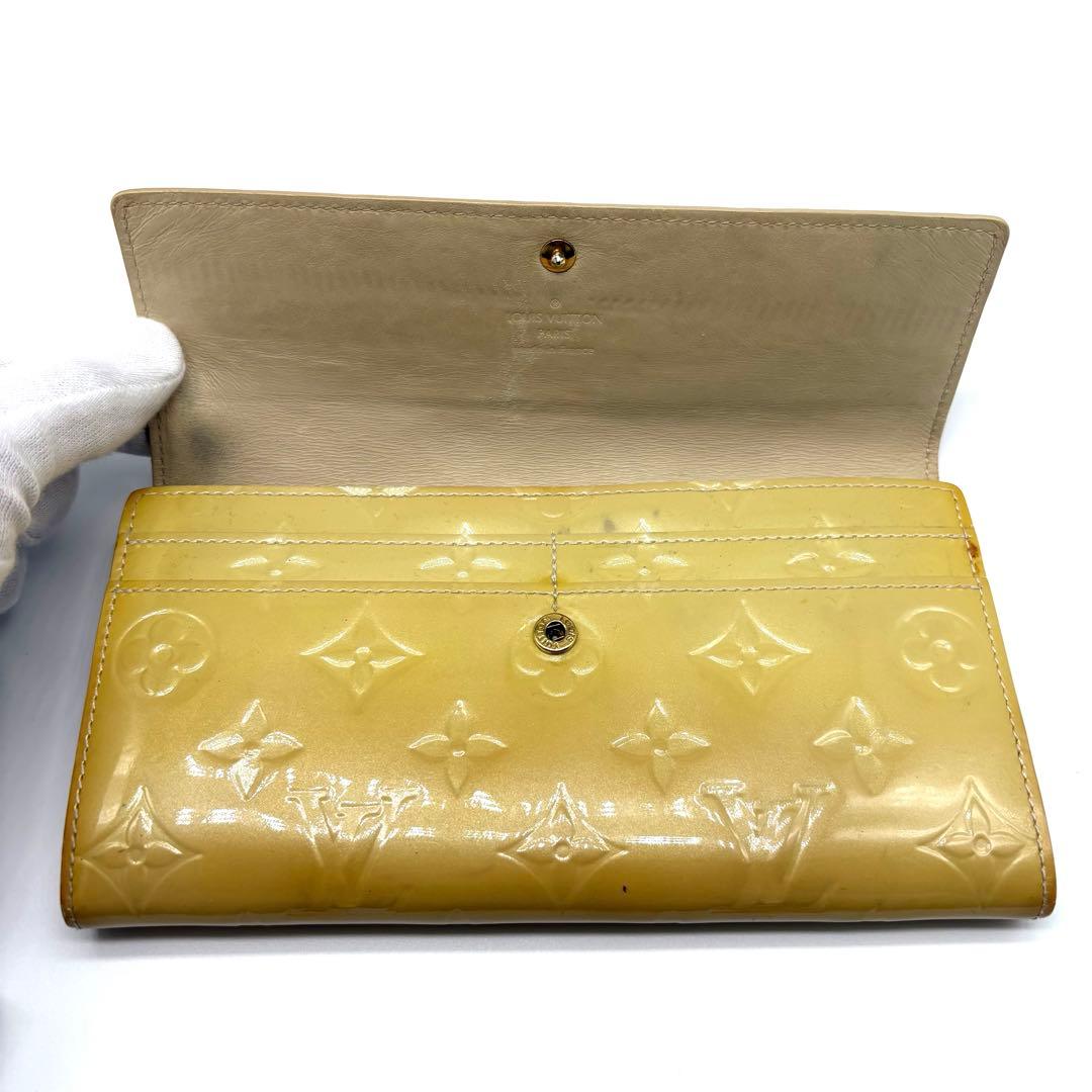 ✨美品✨　ルイヴィトン 長財布 モノグラム ヴェルニ ポルトフォイユサラ