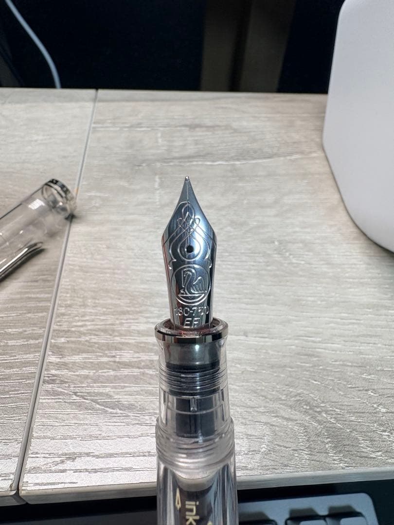 ペリカン　スーべレーンM805　デモンストレーター　刻印あり　EF　万年筆