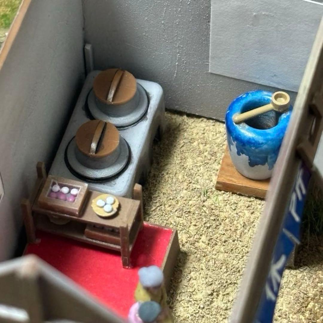 マイクロエース　懐かしい風物詩　茶みせ　完成品