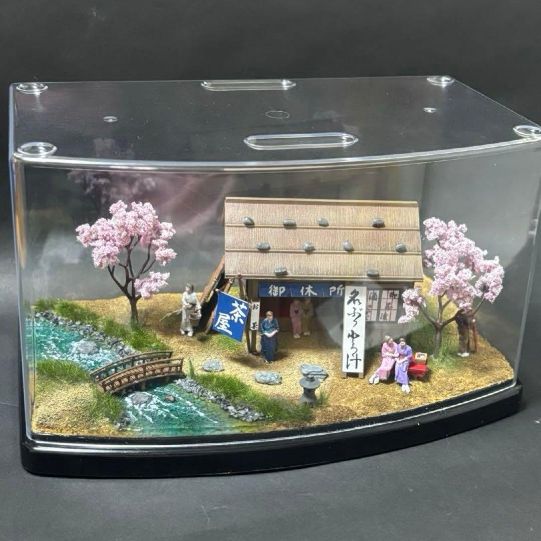 マイクロエース　懐かしい風物詩　茶みせ　完成品