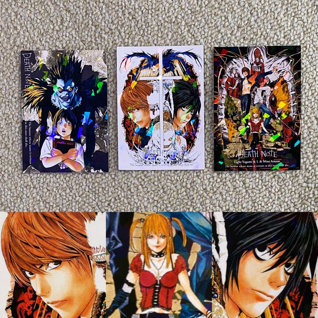 デスノート【レア】カード！夜神月！リューク！Ｌ！ミサ！シークレット！入手困難！