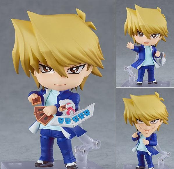 ねんどろいど 城之内克也 グッスマ、KAIBA特典 『真紅眼の黒竜』背景シート付