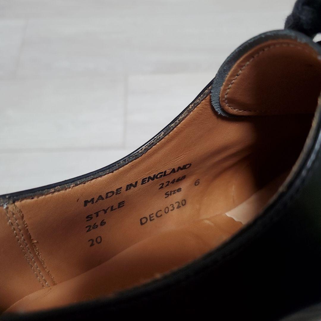 靴 SANDERS Military Darby Shoe 6