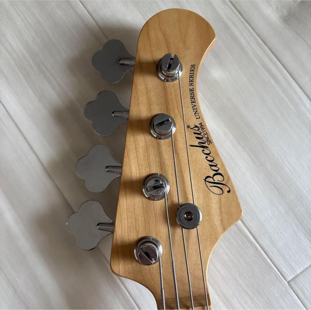 【最終値下げ】Bacchus ベース　WJB-500R-ASH WH-SM