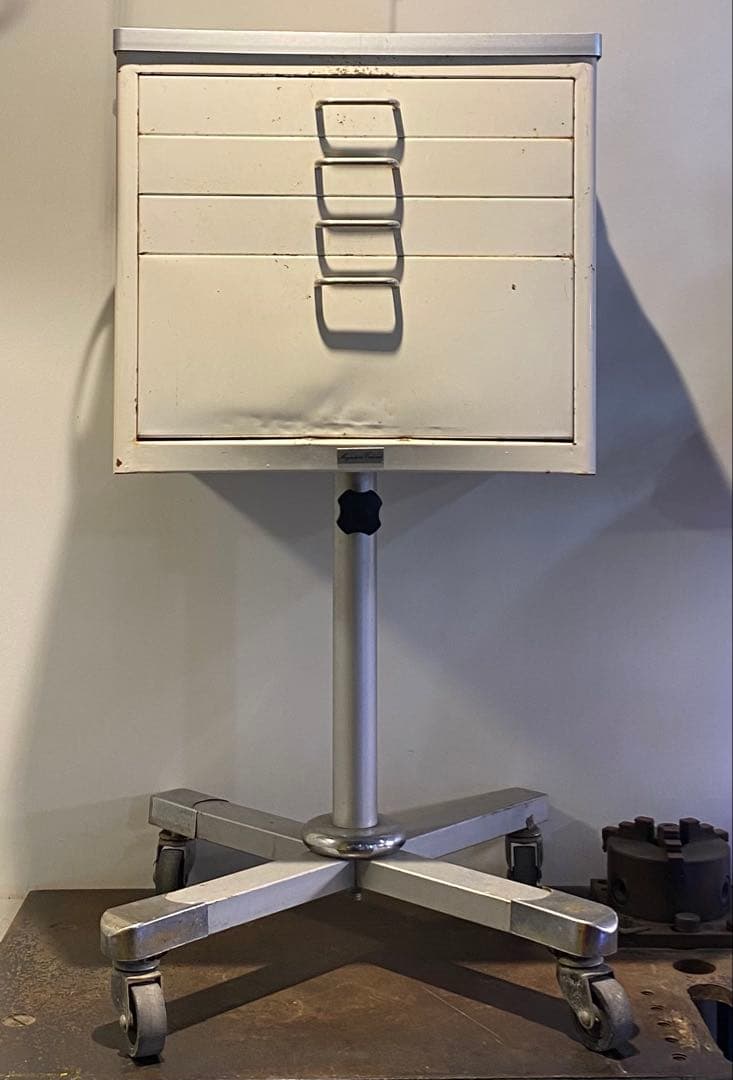 キャスターキャビネット インダストリアル ビンテージ