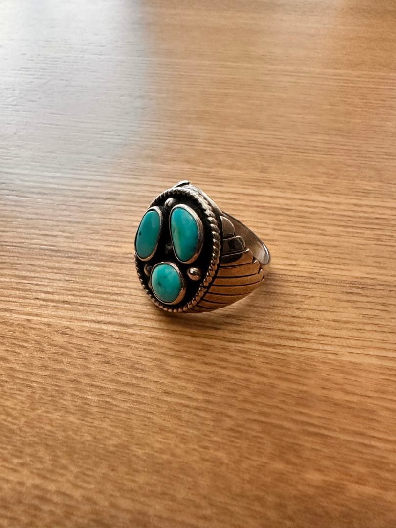 ターコイズ インディアンジュエリー　リング
