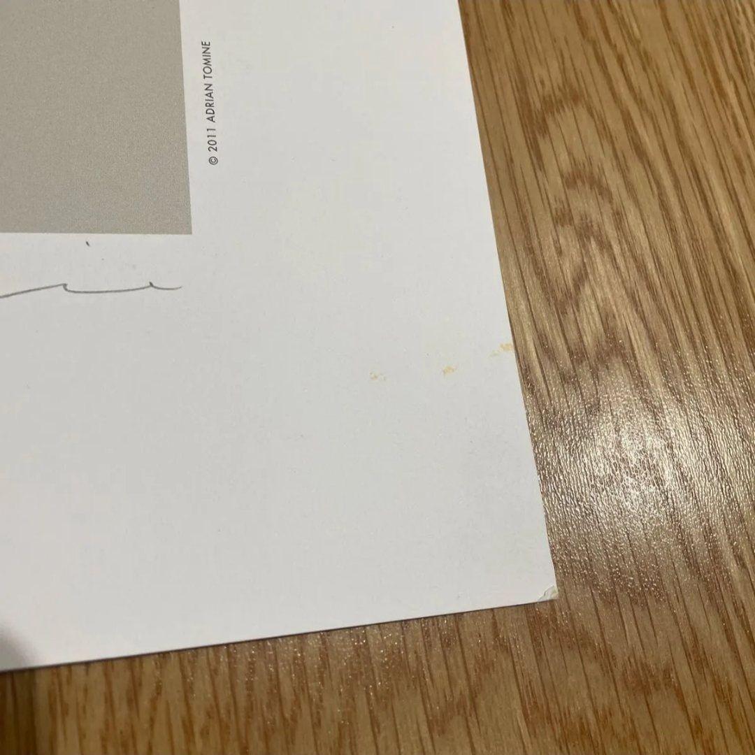 Adrian Tomine \"A.C.\" ポスター サイン&シリアルナンバー入り