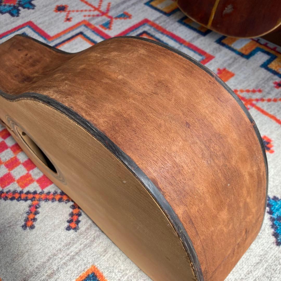 マ*ズ様 ハンドメイドギター　制作途中　ウォルナット　パーツ付き