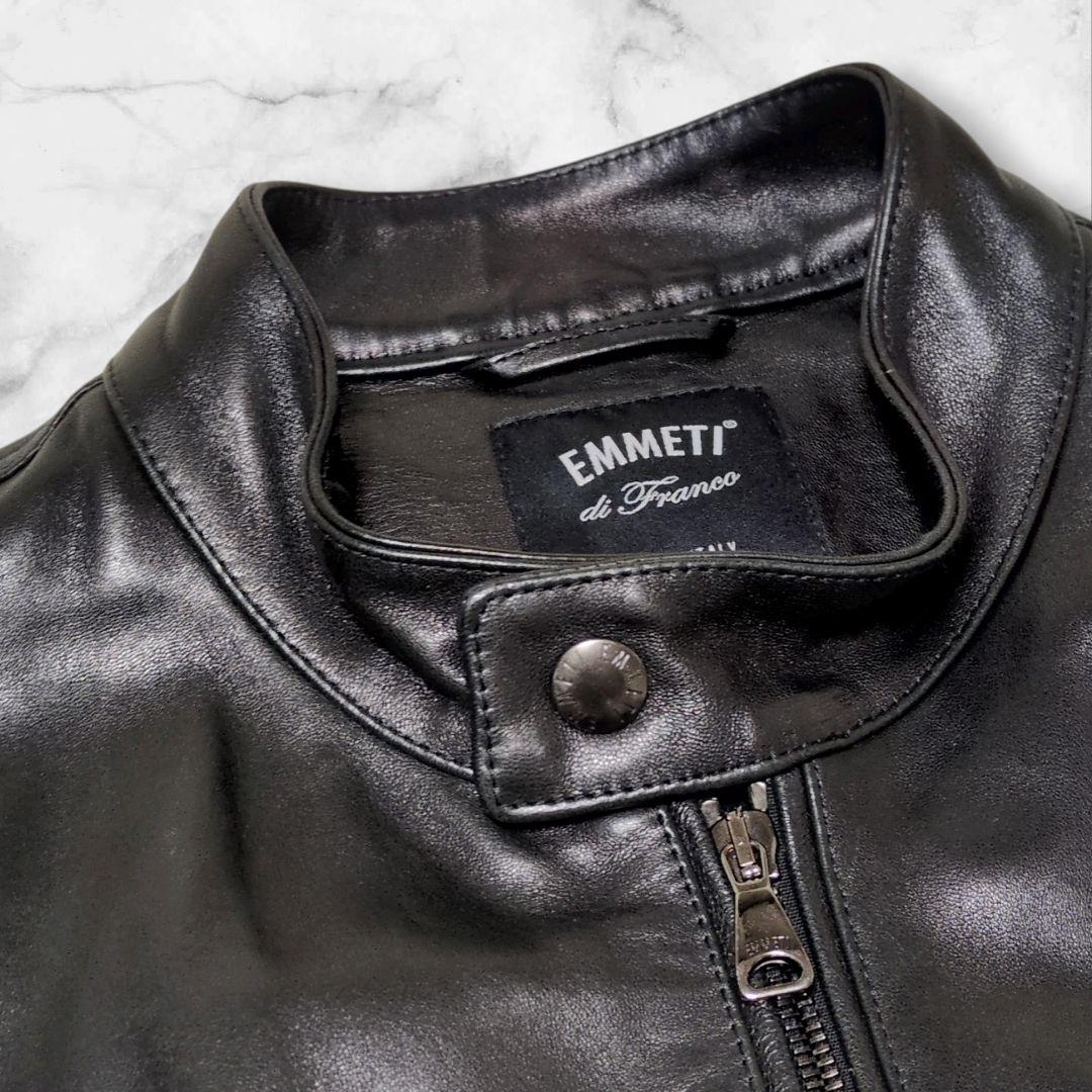 美品✨EMMETI JURI 最高級 シングルライダース 46 GIAPPONE