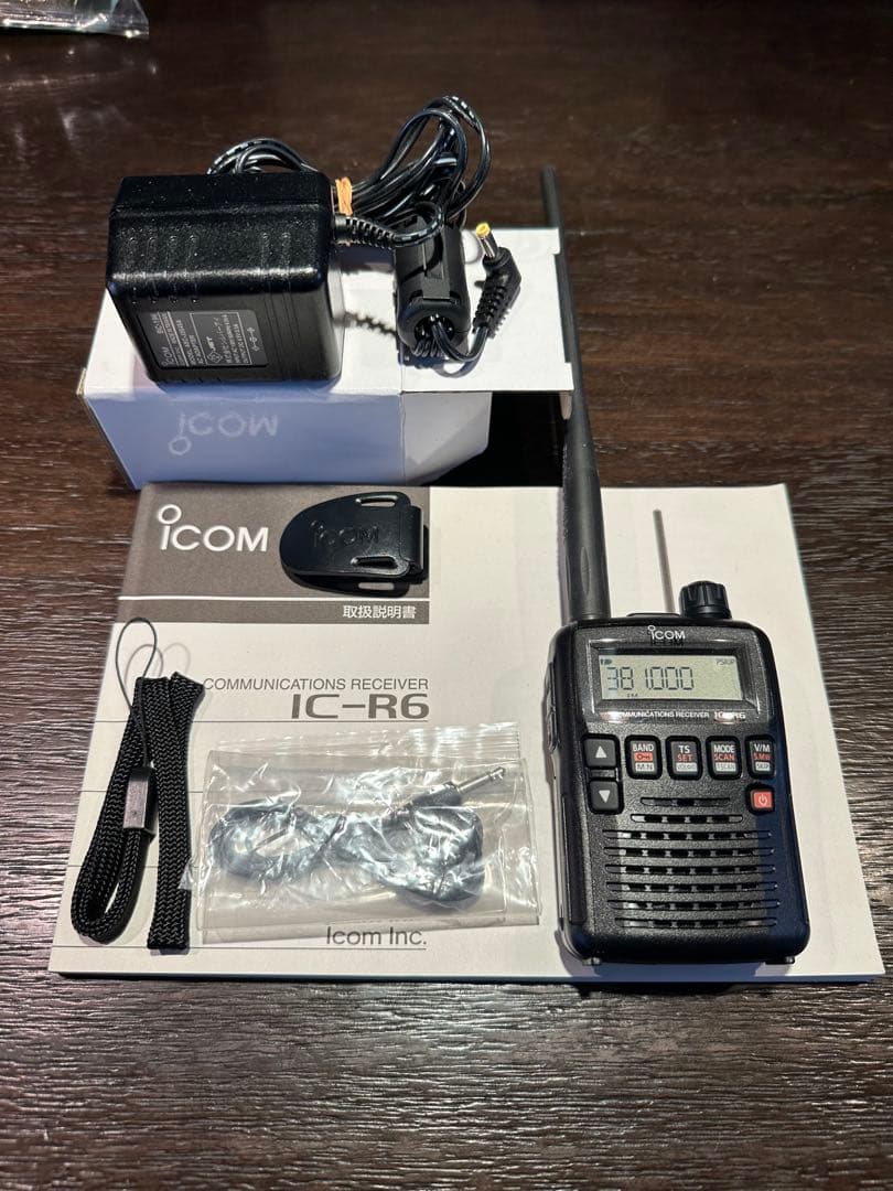 アイコム IC-R6とCS-R6セット
