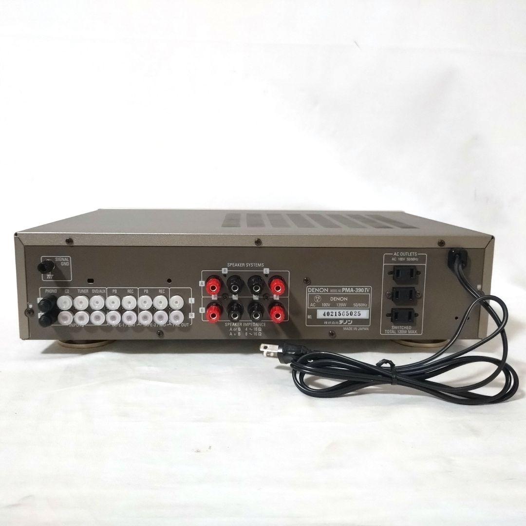 美品　DENON　デノン　PMA-390Ⅳ　プリメインアンプ