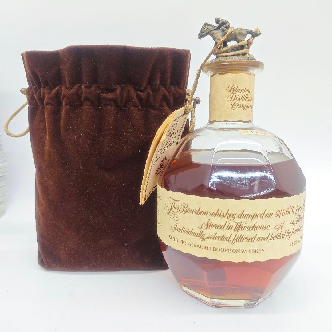 未開封 Blanton's ブラントン 2/26/91 91年 750ml