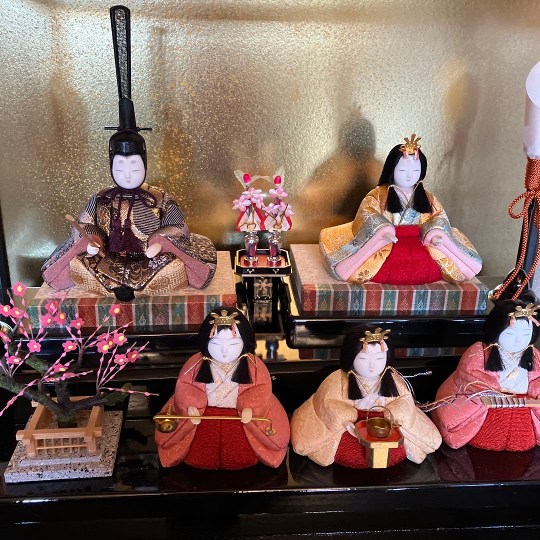 雛人形　ケース入り　美品