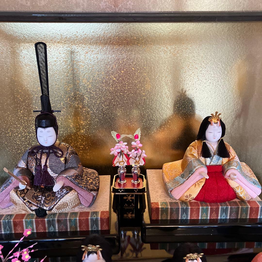 雛人形　ケース入り　美品