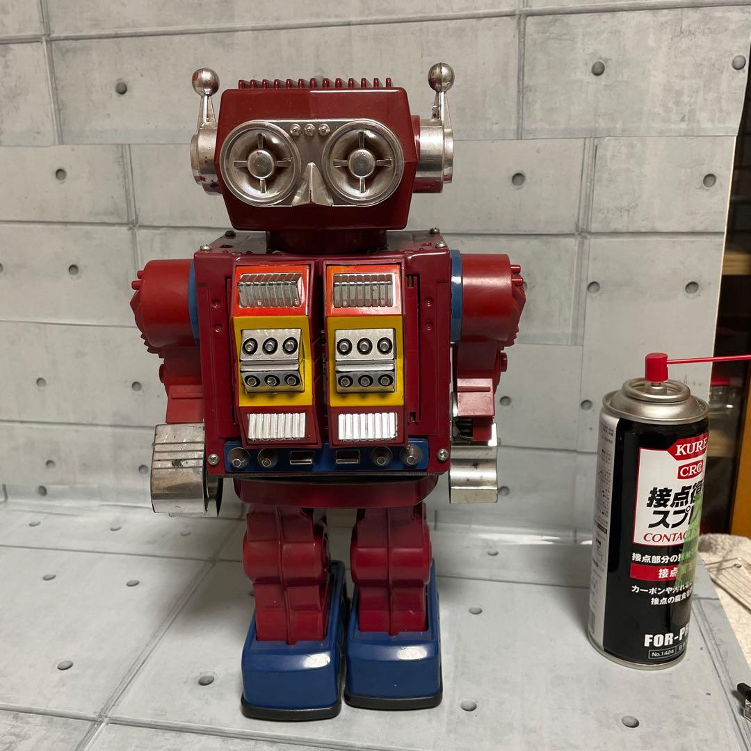 堀川玩具ジャンボ火星大王（初期型）と（後期型）箱無し日本製（可動保証不可）の2台